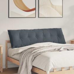 vidaXL Perna pentru spate Gri închis 160 x 50 cm Tesatura din corduroy GartenMobel Dekor (42014891)
