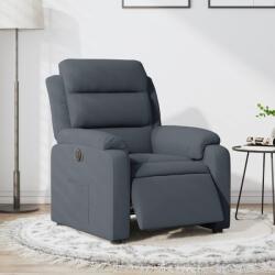 vidaXL Fotoliu rabatabil electric, gri închis, catifea GartenMobel Dekor (3205071)