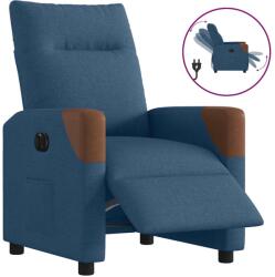 vidaXL Fotoliu rabatabil electric, albastru, material textil GartenMobel Dekor (3323996)