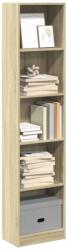 vidaXL Biblioteca, stejar sonoma, 40x24x176 cm, lemn prelucrat GartenMobel Dekor (857794) Biblioteca