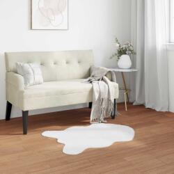 vidaXL Covor din Blana Faux de Iepure Olite Alb 80 x 120 cm Poliester GartenMobel Dekor (42021630) Covor