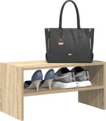 vidaXL Suport pantofi stivuibil Stejar Sonoma 60x30x30, 5 cm GartenMobel Dekor (858861) Pantofar