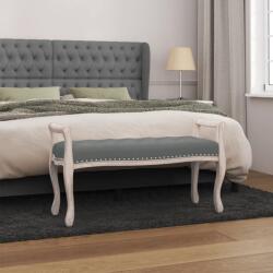 vidaXL Banca, gri închis, 110x45x60 cm, textil GartenMobel Dekor (344437)