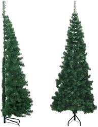 vidaXL Brad de Craciun artificial, de colt, verde, 180 cm, PVC GartenMobel Dekor (329164)