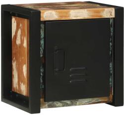 vidaXL Dulap de baie cu usa Maro 40 x 30 x 40 cm Lemn masiv recuperat GartenMobel Dekor (4013616)