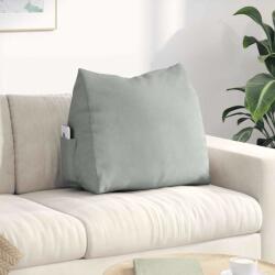 vidaXL Perna pentru spate Gri deschis 60 x 20 x 50 cm GartenMobel Dekor (42015048)