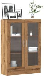 vidaXL Biblioteca, stejar artizanal, 82, 5x30, 5x115 cm, lemn prelucrat GartenMobel Dekor (856157) Biblioteca