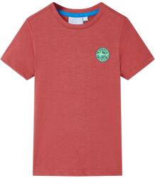 vidaXL Tricou pentru copii, paprika, 116 GartenMobel Dekor (12346)