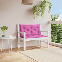 vidaXL Perne banca de gradina 2 buc. roz 100x50x7 cm textil GartenMobel Dekor (361676)