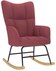 vidaXL Scaun balansoar, rosu vin, material textil GartenMobel Dekor (4016792) Balansoar