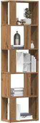 vidaXL Biblioteca, stejar artizanal, 45x24x159 cm, lemn prelucrat GartenMobel Dekor (855785) Biblioteca