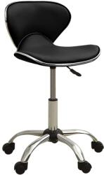 vidaXL Scaun de salon spa, negru, piele ecologica GartenMobel Dekor (323674)