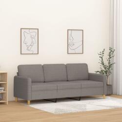 vidaXL Canapea cu 3 locuri, taupe, 180 cm, material textil GartenMobel Dekor (359493) Canapea