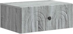 vidaXL Dulap de noapte suspendat gri Sonoma, cu sertar, 49 x 34, 5 x 20 cm (898117)