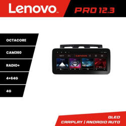 Lenovo Navigatie Ford Fiesta MK5 2002-2008 Lenovo PRO 12.3 QLED 4G 4+64GB (KIT-fiesta-mk5+PRO-12.3-4+64)