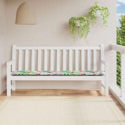 vidaXL Perna pentru banca de gradina, multicolor, 200x50x4 cm, textil GartenMobel Dekor (361203)