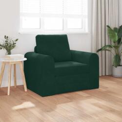 vidaXL Pat canapea Verde închis 98 x 71 x 83 cm Catifea GartenMobel Dekor (4106668) Canapea