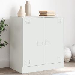vidaXL Servanta, alb, 67x39x73 cm, otel GartenMobel Dekor (841678) Comoda