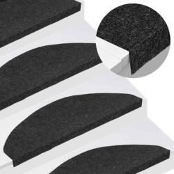 vidaXL Covorase scara autoadezive 30 buc Negru 65x22, 5x3, 5 cm GartenMobel Dekor (3365907) Covor