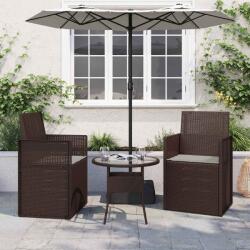 vidaXL Perne de Sezut 2 pcs Gri deschis 47 x 36 x 2 cm Poliester GartenMobel Dekor (899968)