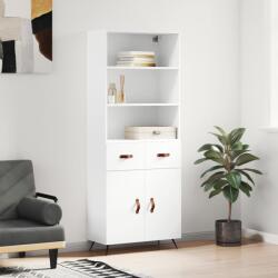 vidaXL Dulap înalt, alb, 69, 5x34x180 cm, lemn compozit GartenMobel Dekor (3200489) Comoda
