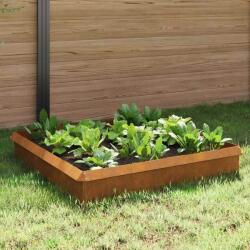 vidaXL Garduri pentru melci 8 pcs Ruginit Otel rezistent de intemperii GartenMobel Dekor (874881)