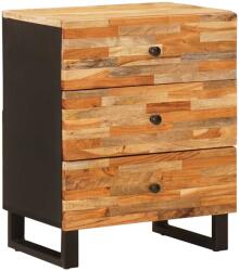 vidaXL Dulap pentru pat Maro 50 x 33 x 62 cm Lemn de mango solid GartenMobel Dekor (4018305)