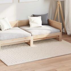 vidaXL Covor dreptunghiular bej 170x120 cm din poliester, antiderapant (42022741) Covor