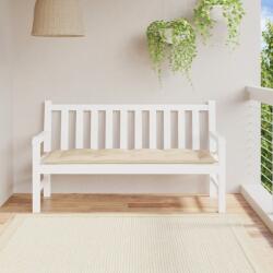 vidaXL Perna banca de gradina, bej, 150x50x7 cm, material oxford GartenMobel Dekor (361605)