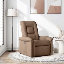 vidaXL Fotoliu rabatabil, maro, material textil GartenMobel Dekor (4015620)