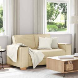 vidaXL Canapea cu 2 locuri, crem, 160x78x84 cm, material textil GartenMobel Dekor (4104977) Canapea