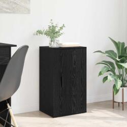 vidaXL Bufet Stejar negru 40 x 33 x 70 cm Lemn compozit GartenMobel Dekor (880993) Comoda