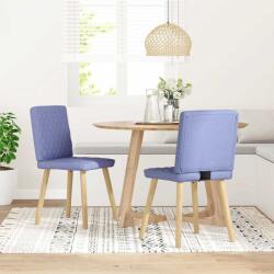 vidaXL Scaune de sufragerie 2 buc tesatura Jeans Blue GartenMobel Dekor (4101131)