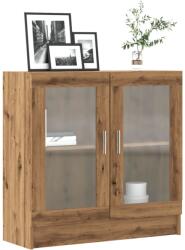 vidaXL Biblioteca, stejar artizanal, 82, 5x30, 5x80 cm, lemn prelucrat GartenMobel Dekor (856155) Biblioteca