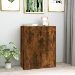 vidaXL Servanta, stejar fumuriu, 60x30x75 cm, lemn compozit GartenMobel Dekor (815378) Comoda