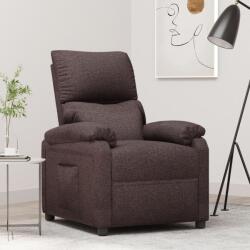 vidaXL Fotoliu rabatabil, maro închis, material textil GartenMobel Dekor (342455)