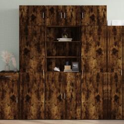 vidaXL Dulap înalt, stejar fumuriu, 70x42, 5x185 cm, lemn prelucrat GartenMobel Dekor (3281375) Comoda