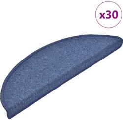 vidaXL Covorase pentru scari, 30 buc. , 56x17x3 cm, semirotunde, albastre GartenMobel Dekor (3365740) Covor