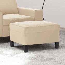 vidaXL Taburet, crem, 60x50x41 cm, microfibra GartenMobel Dekor (349345)