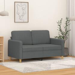 vidaXL Canapea cu 2 locuri, gri închis, 120 cm, material textil GartenMobel Dekor (359471) Canapea
