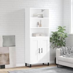 vidaXL Dulap înalt, alb, 69, 5x34x180 cm, lemn compozit GartenMobel Dekor (3189981) Comoda