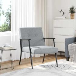 vidaXL fotoliu Gri deschis 59 x 75 x 78 cm tesatura GartenMobel Dekor (42017690)