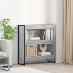 vidaXL Dulap pentru carti Gri Sonoma 80 x 30 x 155 cm Lemn compozit GartenMobel Dekor (886411) Biblioteca