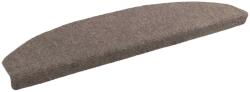 vidaXL Mochete autocolante pentru scara Semicircular 15 pcs Mocca GartenMobel Dekor (42038673) Covor
