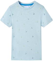 vidaXL Tricou pentru copii, albastru deschis, 140 GartenMobel Dekor (11948)