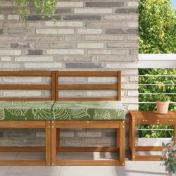 vidaXL Perna pentru canapea de exterior Design cu frunze Poliester GartenMobel Dekor (900707)