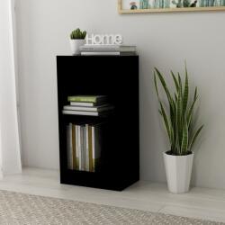 vidaXL Biblioteca, negru, 40x24x75 cm, lemn prelucrat GartenMobel Dekor (800820) Biblioteca