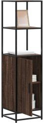 vidaXL Dulapuru stejar maro 35, 5x35x139 cm lemn si metal prelucrat GartenMobel Dekor (849048) Comoda