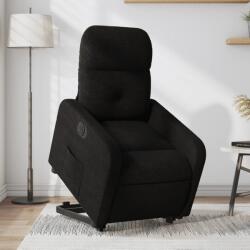 vidaXL Fotoliu electric rabatabil cu ridicare, negru, textil GartenMobel Dekor (3206815)