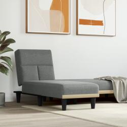 vidaXL Sezlong, gri închis, material textil GartenMobel Dekor (352817)